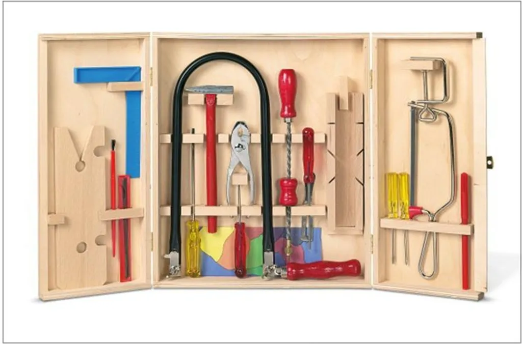 Panoplie de Scie à Découper PEBARO 407V Coffret en Bois de 24 Outils