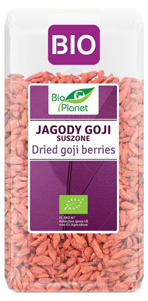 JAGODY GOJI SUSZONE BIO 250 g - BIO PLANET