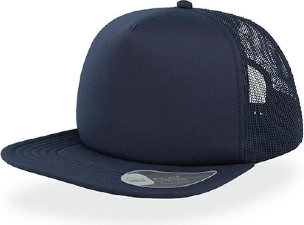 Atlantis SN90 Navy Snapback 5 Pannelli | Ideale per Ricami e Stampa