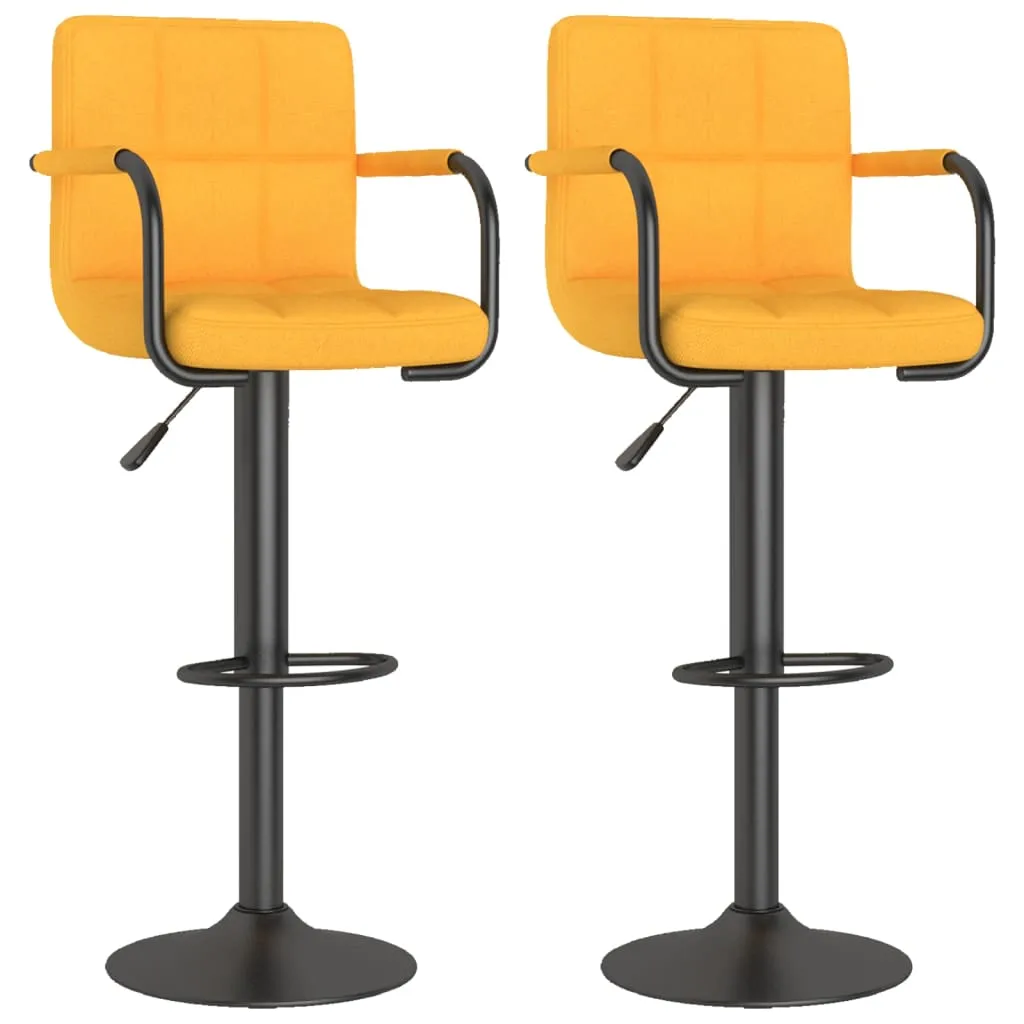 Set 2 Sgabelli vidaXL Giallo Senape | Il Trend Arredo Cucina 2026