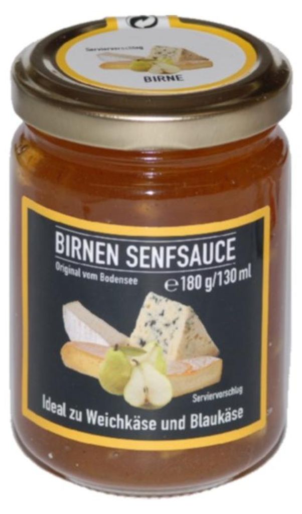 Ruwisch & Zuck Original Lake Constance Pear Mustard Sauce Zdjęcie produktu 