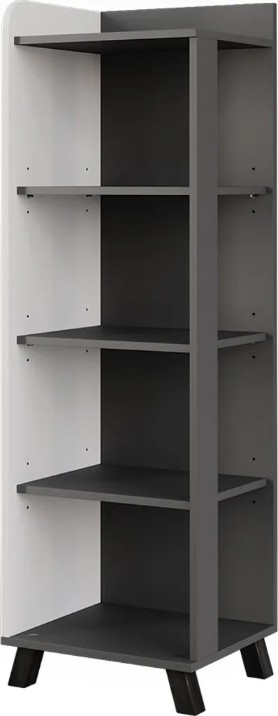 Meuble de rangement salle de bain bicolore Vicco Karen 4 compartiments 54653