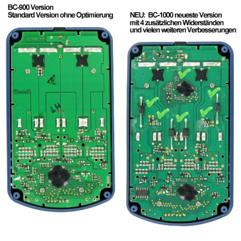 Technoline BC1000 Chargeur avec Écran LCD et 4 Piles Incluses NiMH - 5