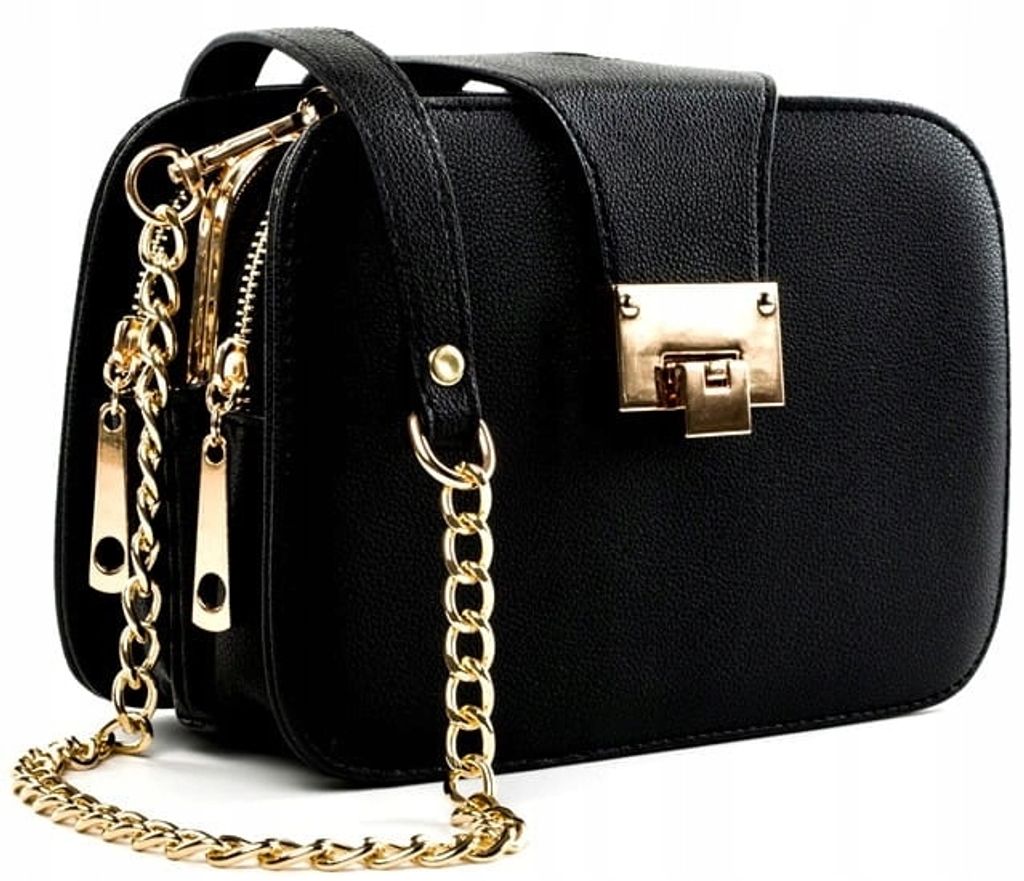 Handtasche - Hochwertiges ökologisches Leder - Stilvolles Design - Organisation - Vielseitigkeit - Goldbeschläge - Komfort