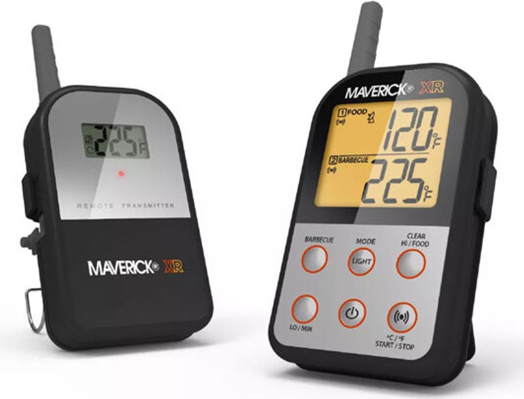 Maverick XR-30 Wireless Barbecue Thermometer Grillthermometer Funkthermometer Schwarz