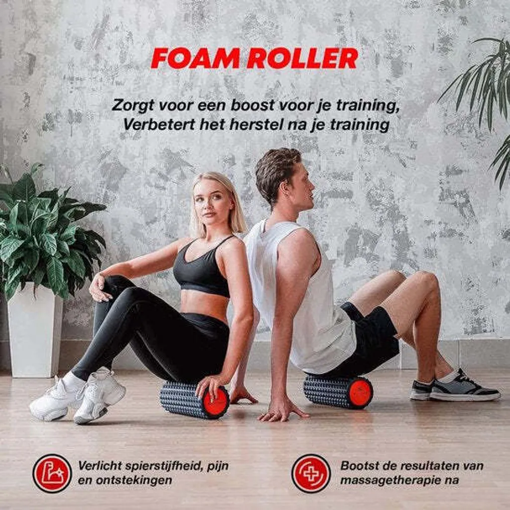 Soulager la Douleur Musculaire avec ce Set de Rouleaux de Massage Pieds - 5
