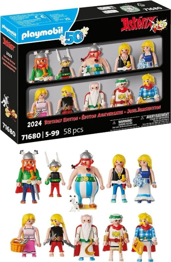 PLAYMOBIL 71680 Astérix set de figurines avec accessoires de combat - 5