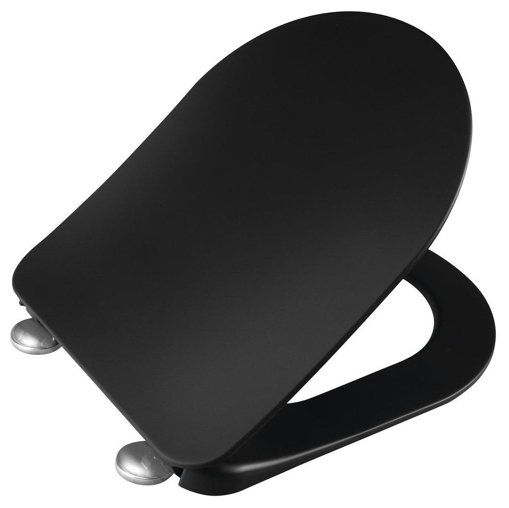 Creavit PAULA WC-Sitz, SLIM, Soft Close, schwarz matt