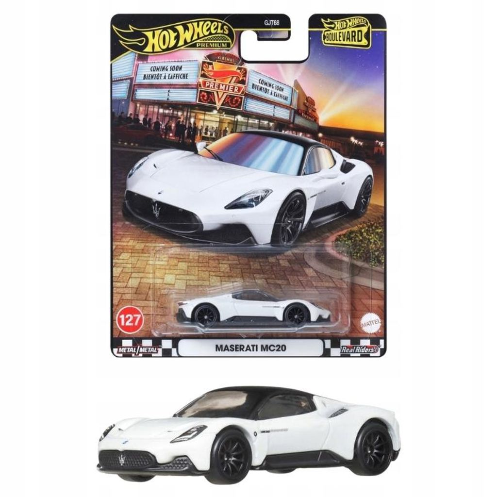 Hot Wheels Sammler-Auto Premium Maserati Mc20 Jbl11 Gjt68 Image du produit 