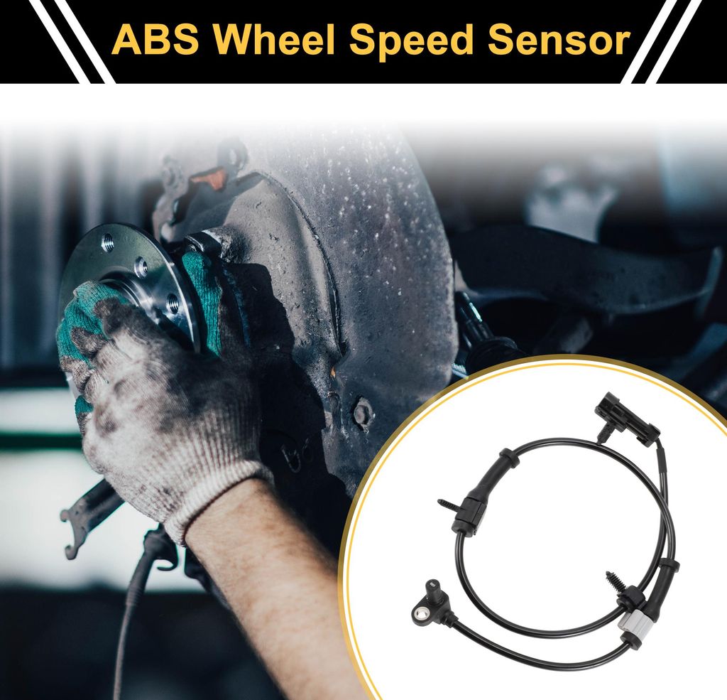 1 Stk. ABS Raddrehzahlsensor für Chevrolet Silverado 2500 01-04 für GMC Sierra 3500 04-06 ABS Sensor Antiblockiersystem Sensor Vorne Links Rechts