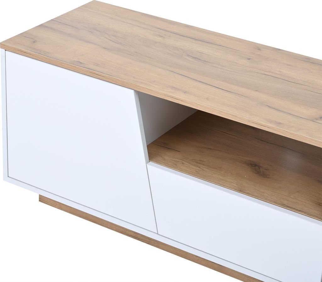 Merax TV Schrank 180x40x46cm, TV Lowboard für Fernseher bis Produktbild 