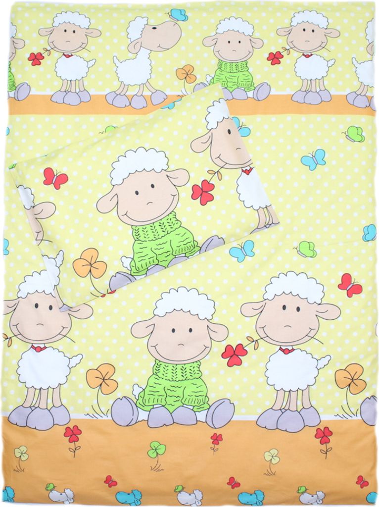 2 teilige Baby Kinder Bettwäsche 100% Baumwolle - Primawela Produktbild 