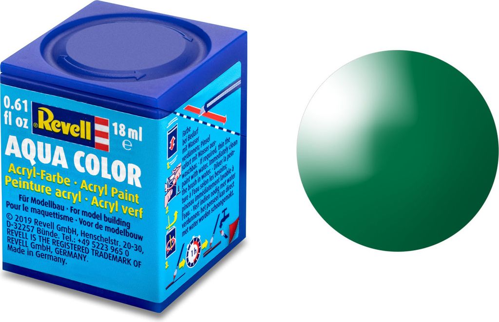Revell Aqua 18ml smaragdgrün, glänzend 36161 Produktbild 