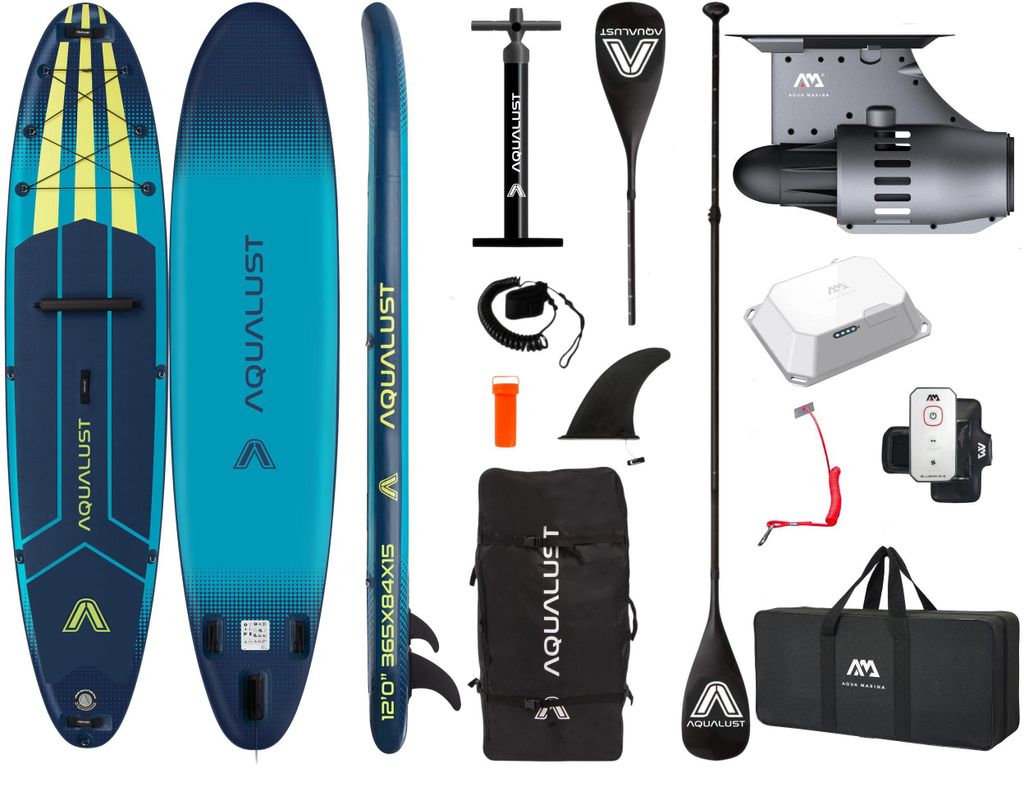 AQUALUST 12.0 SUP BOARD 365 cm Set mit Aqua Marina Produktbild 