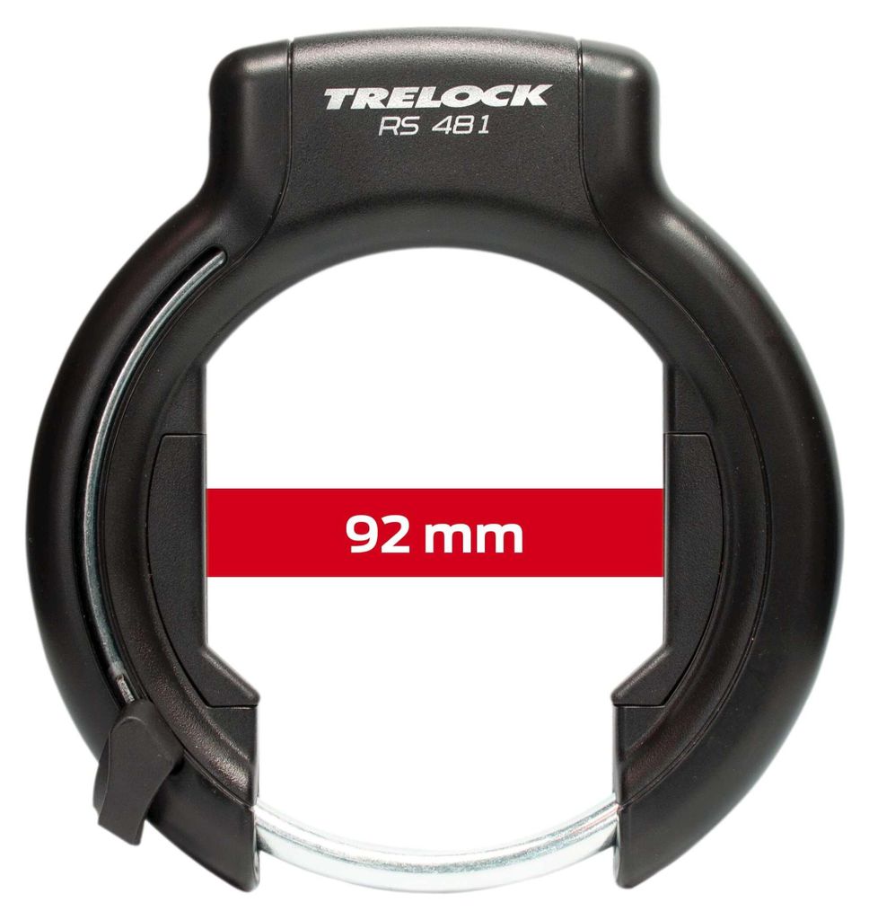 TRELOCK Rahmenschloss RS 481 AZ XXL - extra breiter Produktbild 