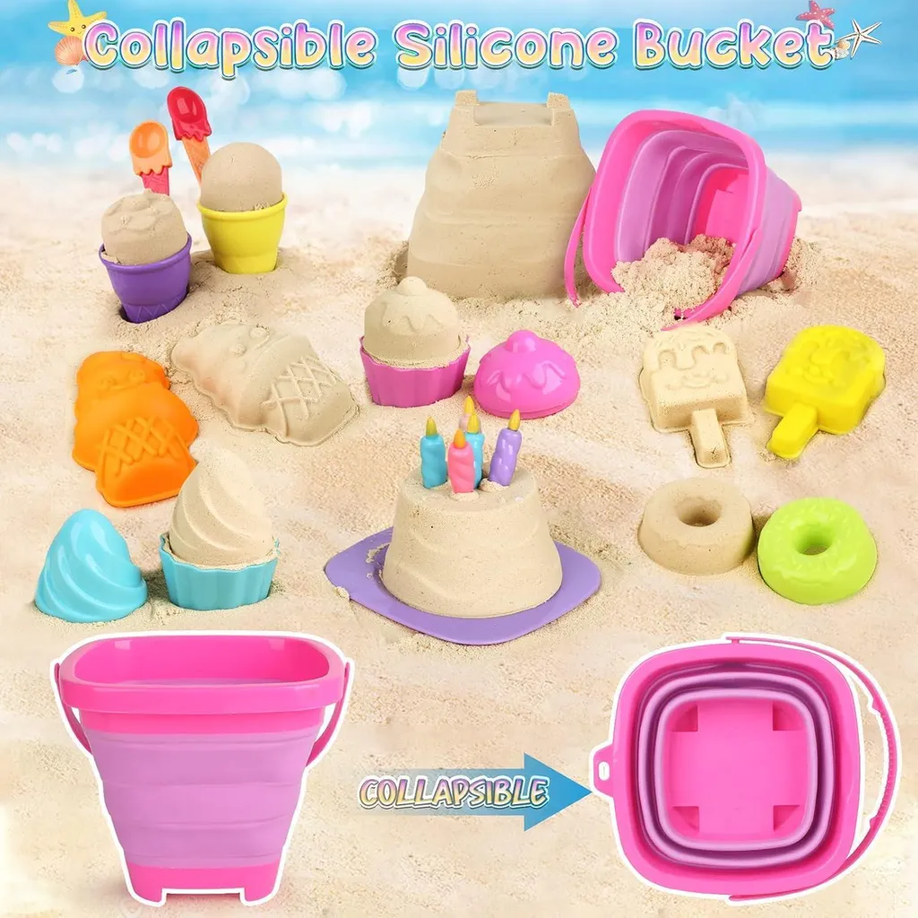 Kit de plage complet 46 pièces pour s'amuser au bac à sable et mer - 4