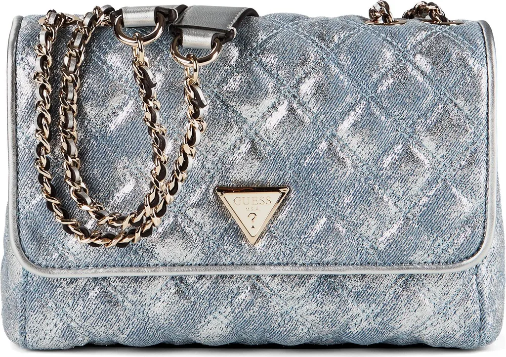 Sac Guess léger en jean métallisé taille unique pour femme active