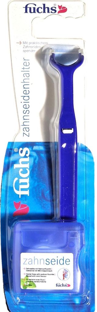Fuchs Zahnseidehalter - Halter mit 50 m Zahnseide Produktbild 