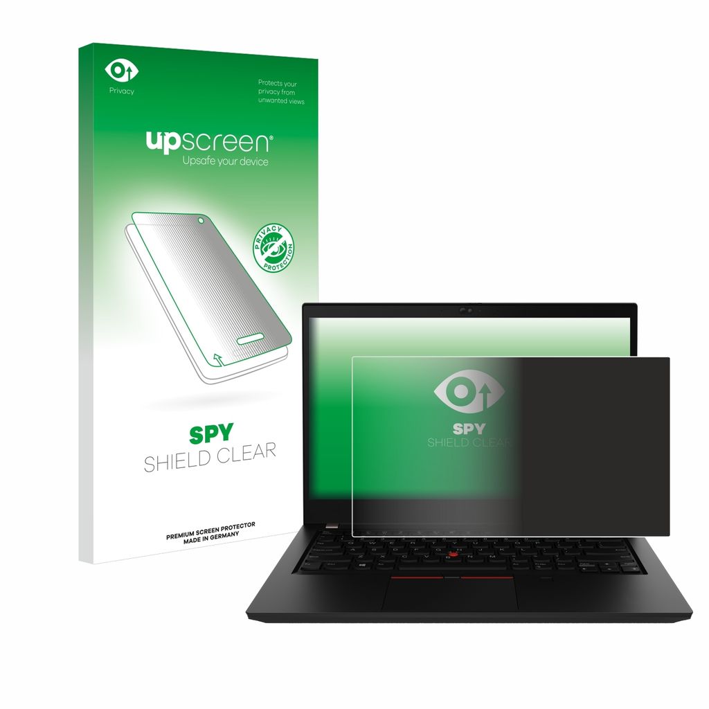 Für Lenovo ThinkPad P14s Gen 2 Sichtschutzfolie Schutzfolie upscreen Anti-Spy Privacy Sichtschutz Blickschutz Display Schutz Folie Blaulichtfilter