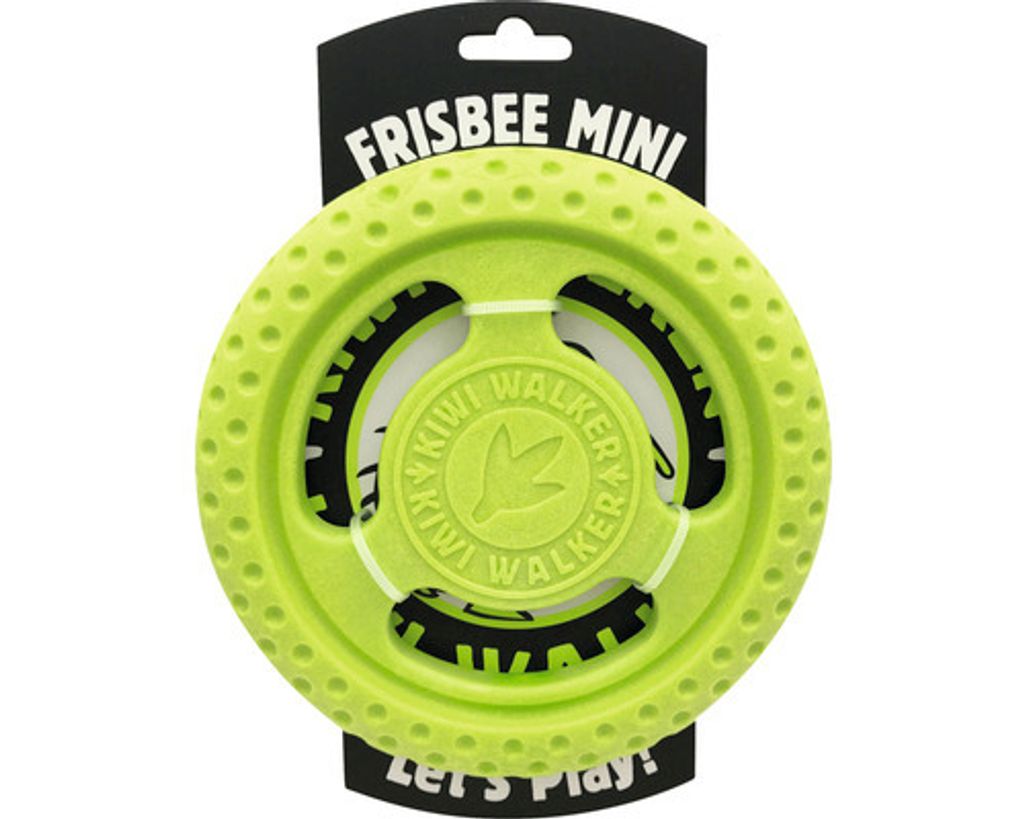 Hračka pes FRISBEE MINI plov. z TPR zelená Kiwi Obrázek produktu 