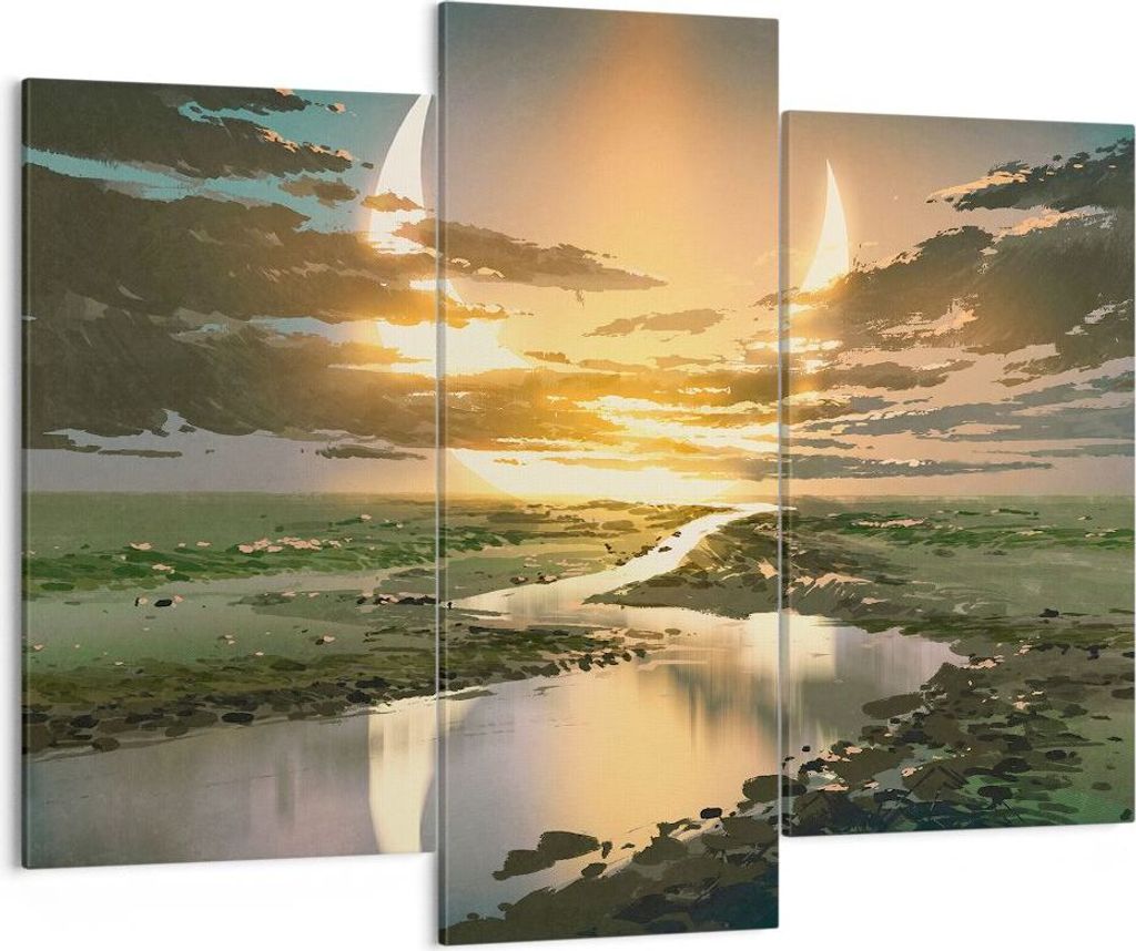 Bild auf Leinwand - Leinwandbild - natur natur - 130x100cm - Wand Bild - Wanddeko - Wandbilder - Leinwanddruck - Bilder - Kunstdruck - Wanddekorati...