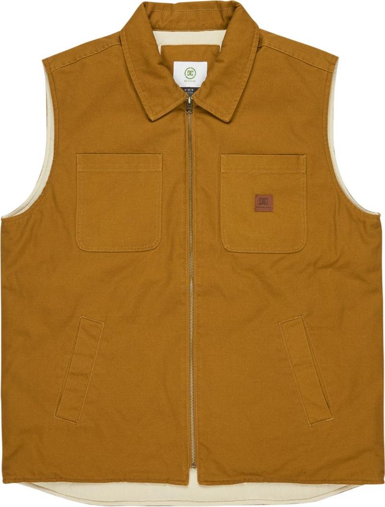 DC Keyless Vest Golden Brown L