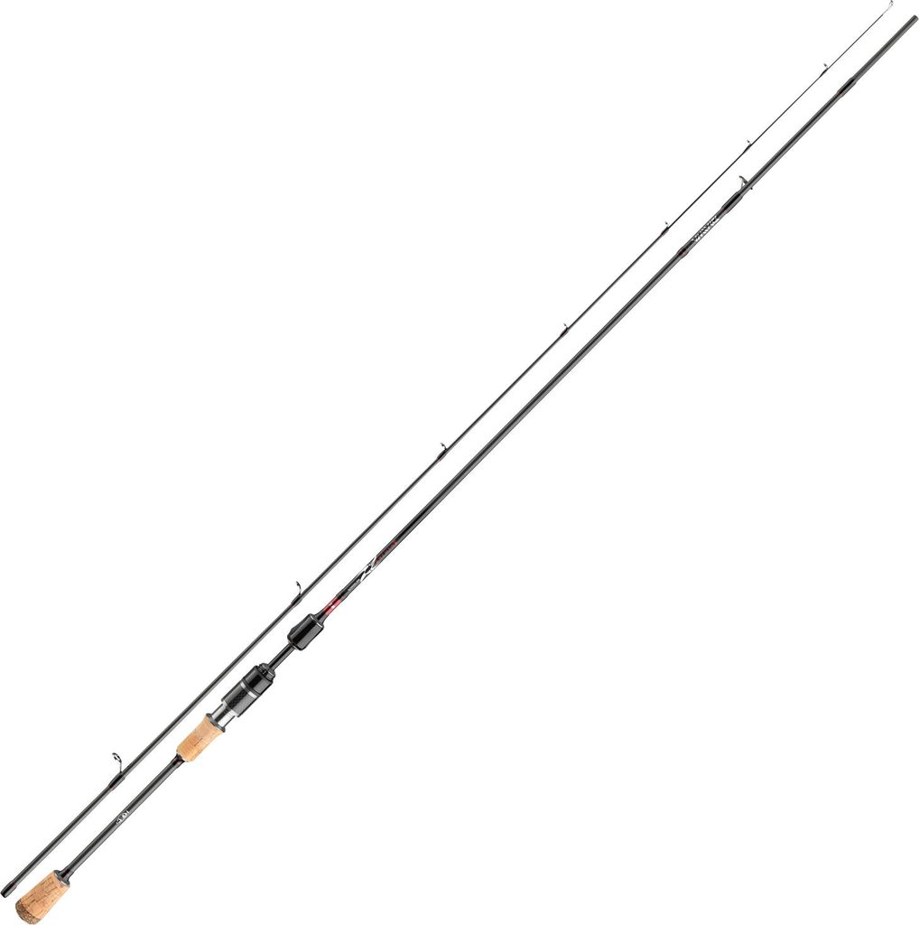 A fishing rod is shown against a white background.
