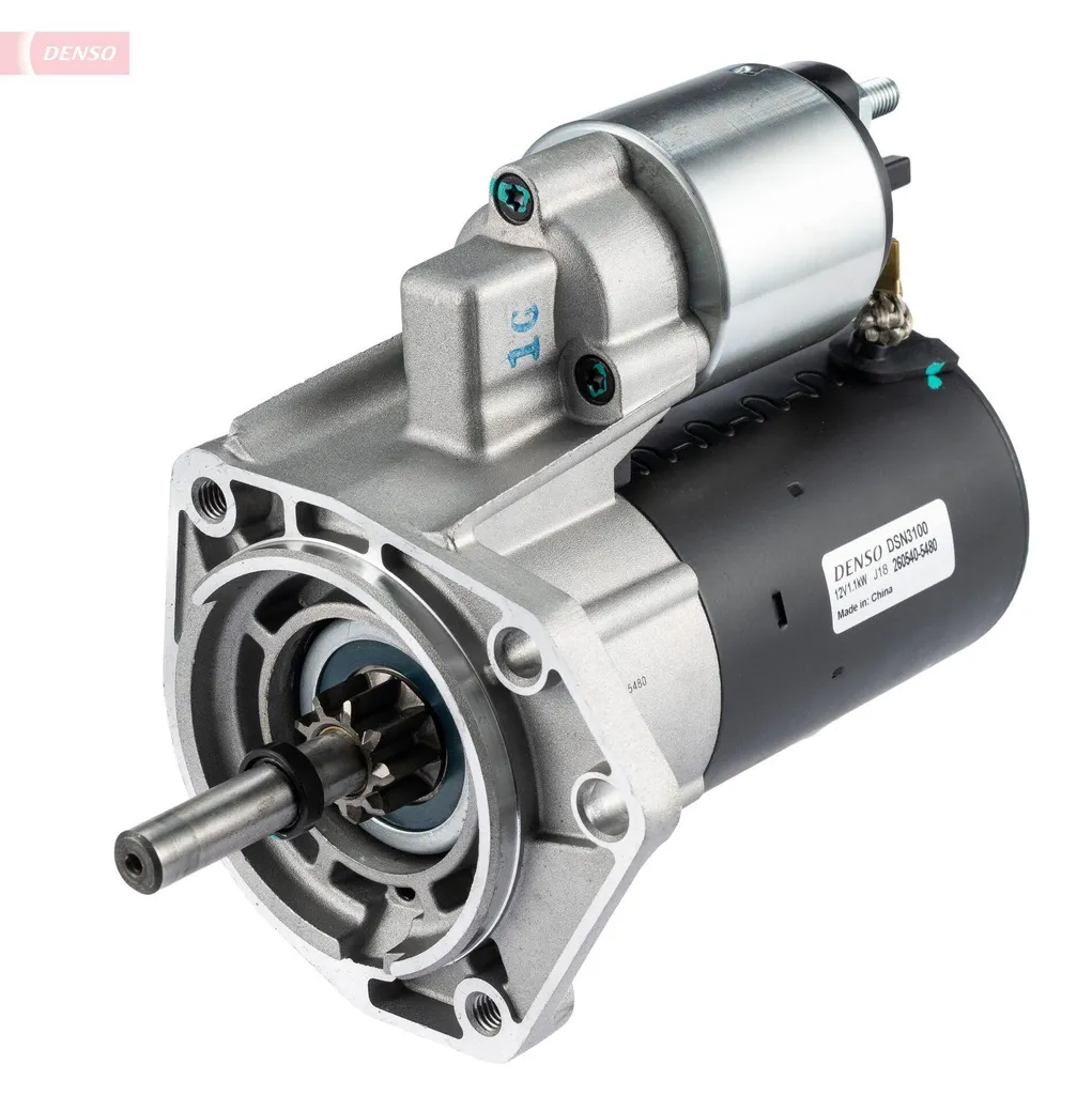 Démarreur électrique DENSO pour VW GOLF 3 1.1kW - Qualité OE 12V