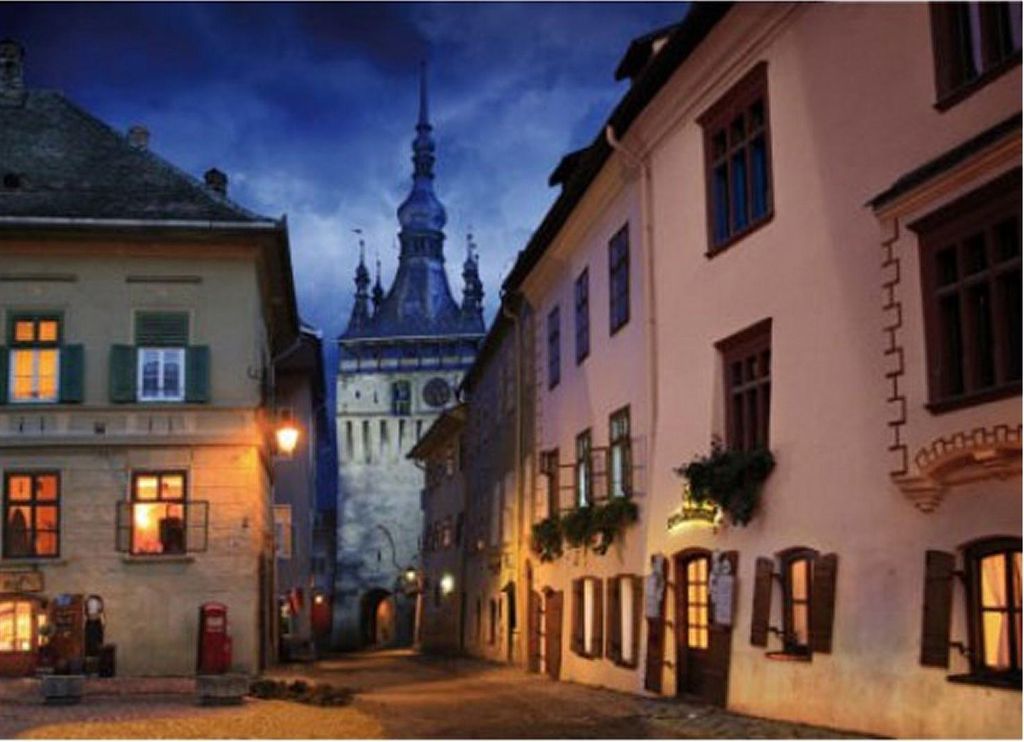D-Toys Puzzle - 1000 Teile - Schäßburg Sighisoara Rumänien Puzzle