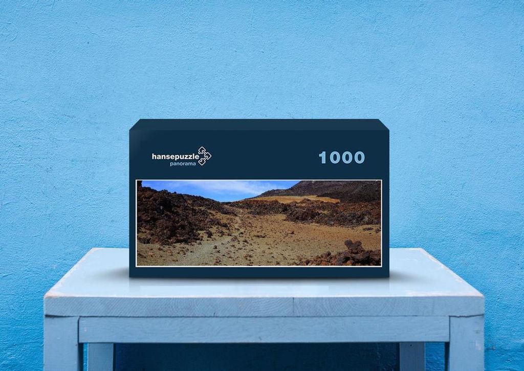 hansepuzzle 44953 - Steinbrocken Puzzle, 1050 Teile, Natur, 60,0 x 46,0cm mit hochwertiger Aufbewahrung, Kartonbox und wiederverschließbarem Beutel