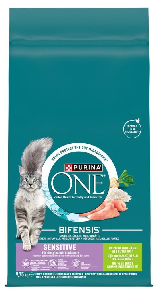 Purina One Bifensis Sensitive 9,75kg Sucha Karma Dla Zdjęcie produktu 
