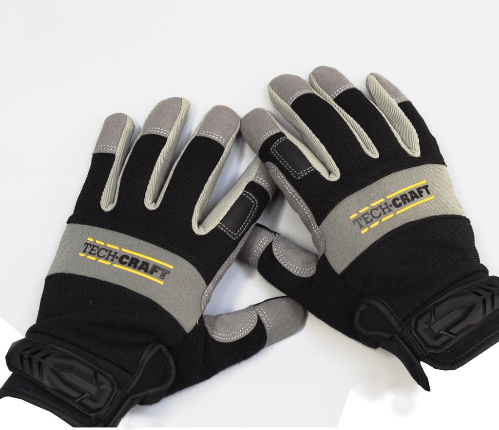 TECH-CRAFT Heavy Duty Arbeitshandschuh "Strong Touch" Gr. 10 2 Paar