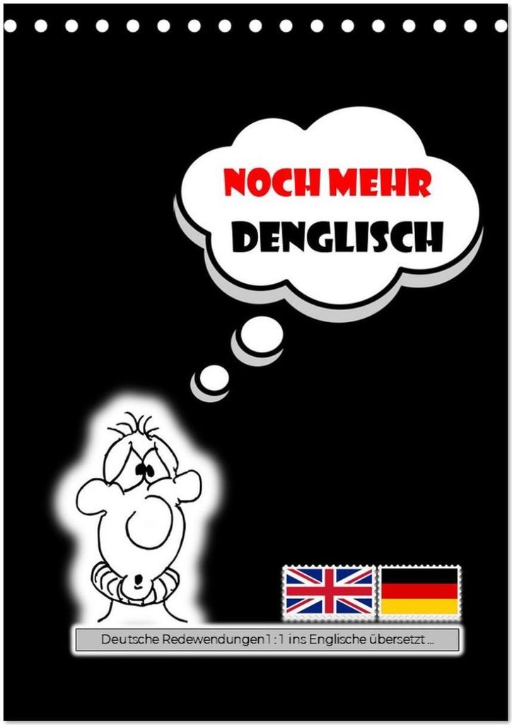 Noch mehr DENGLISCH (Tischkalender 2026 DIN A5 hoch), CALVENDO Monatskalender