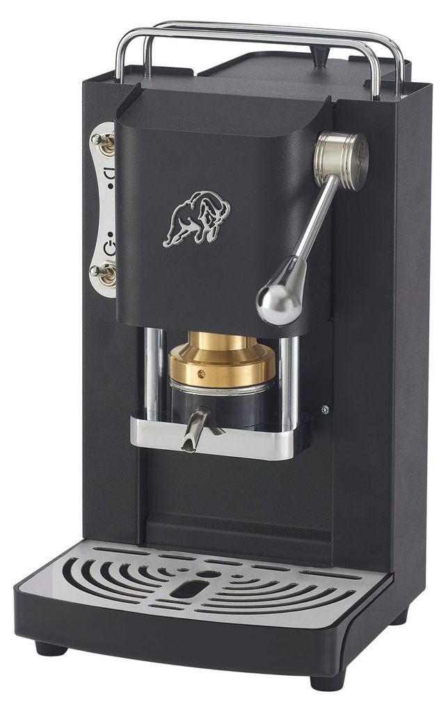 Faber Coffee Machines Espressomaschine mit ESE-Kapseln 44mm 3.0 Pro Essential Black Chrom