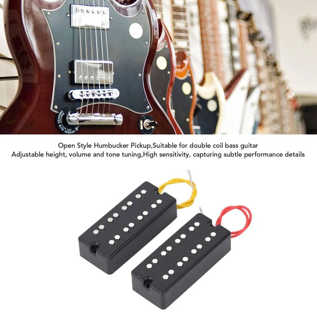 Eliminer les Ronflements Basse : Micros Humbucker 4 Cordes Double Bobine - 19