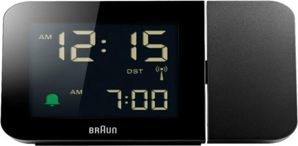 Braun BC 015 B-DCF Funk Projektionswecker schwarz Produktbild 4