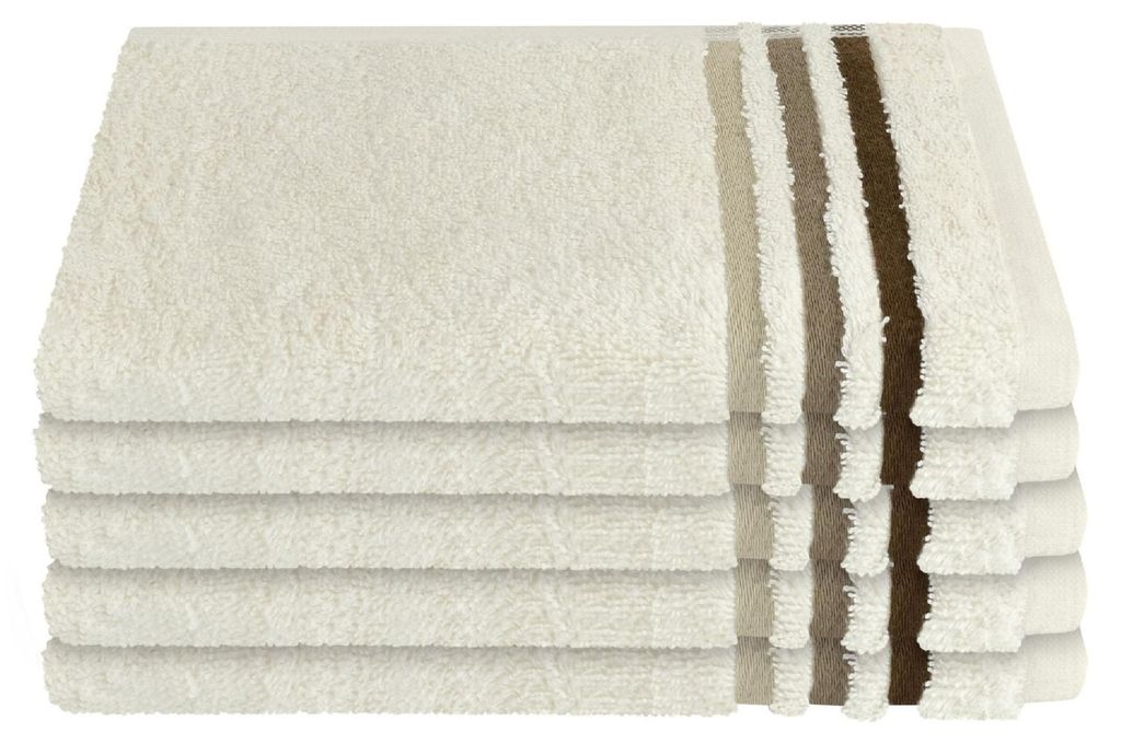 SCHIESSER Gästetuchset Skyline Color | Einfarbig | 5-teilig Produktbild 