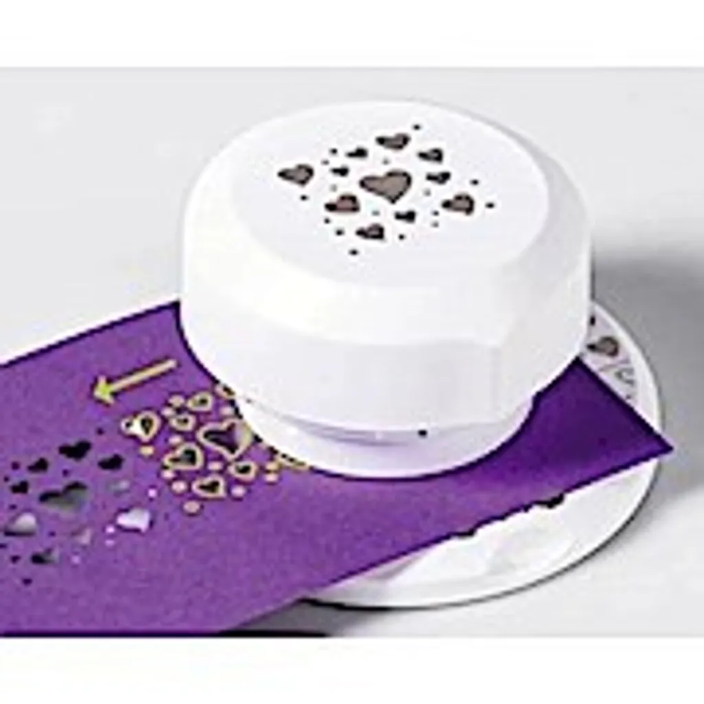 Perforatrice décorative cœurs Heyda FlexiStanzer pour loisirs créatifs