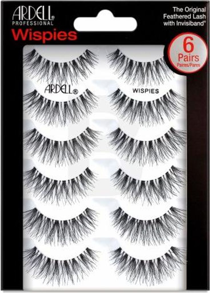 Ardell Wispies Lashes 6 Paare Wispies falsche Wimpern Produktbild 