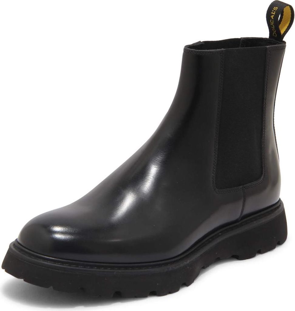 M3768 Beatles Uomo Doucal's Man Chelsea Boots Black