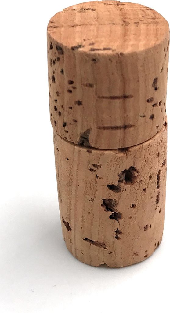Onlineworld2013 Flaschenkorken echt Kork Stopfen Propf Funny USB Stick 64 GB USB 3.0