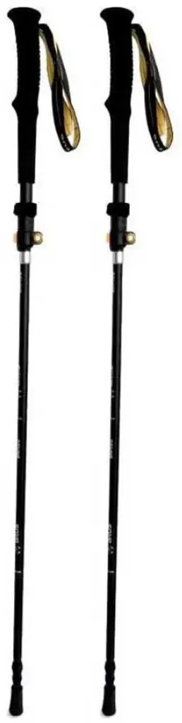 Bâtons Altus Bambu K30 Jaune et Noir - Bâtons de Marche Taille Unique