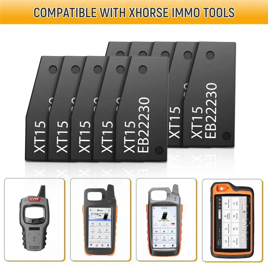 Transpondeur vierge de programmation clé voiture compatible VVDI Mini - 4