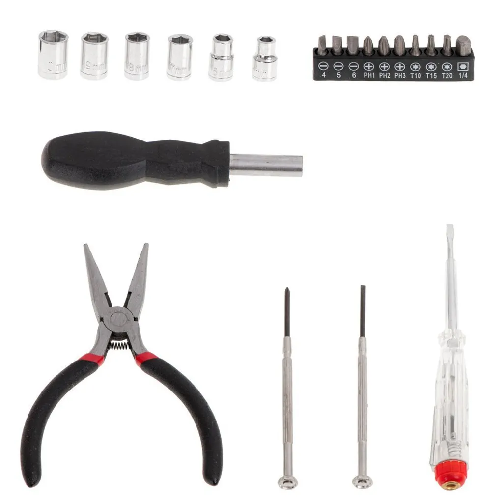 Kit outils multifonction en bidon acier - Rangement robuste et compact