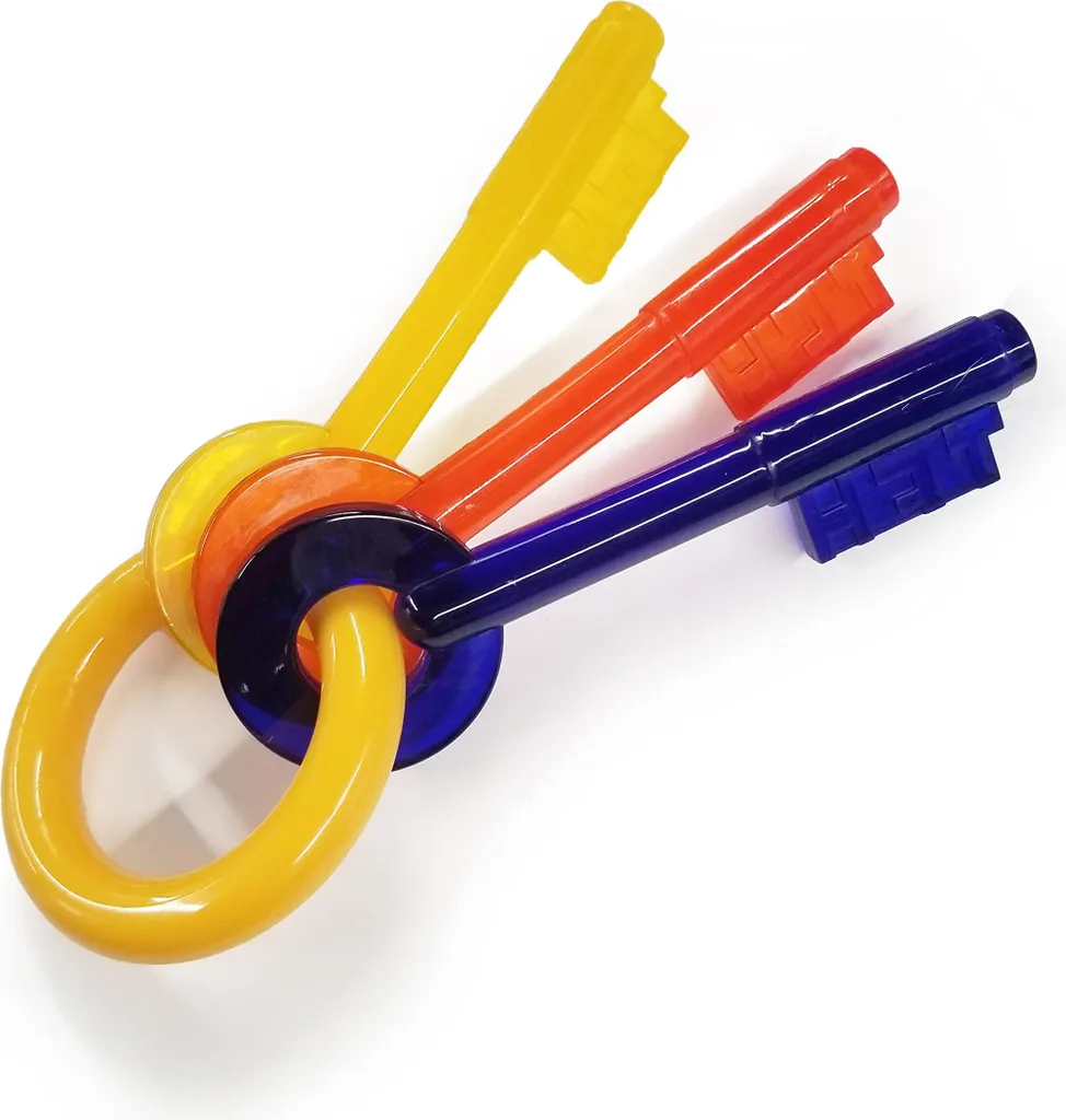 Nylabone Puppy Teething Keys Bacon Flavor - Offerta Gioco Dentizione