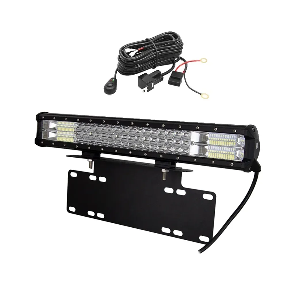 Barre LED 20 pouces 288W à trois rangées IP67 pour véhicule 4x4 et SUV