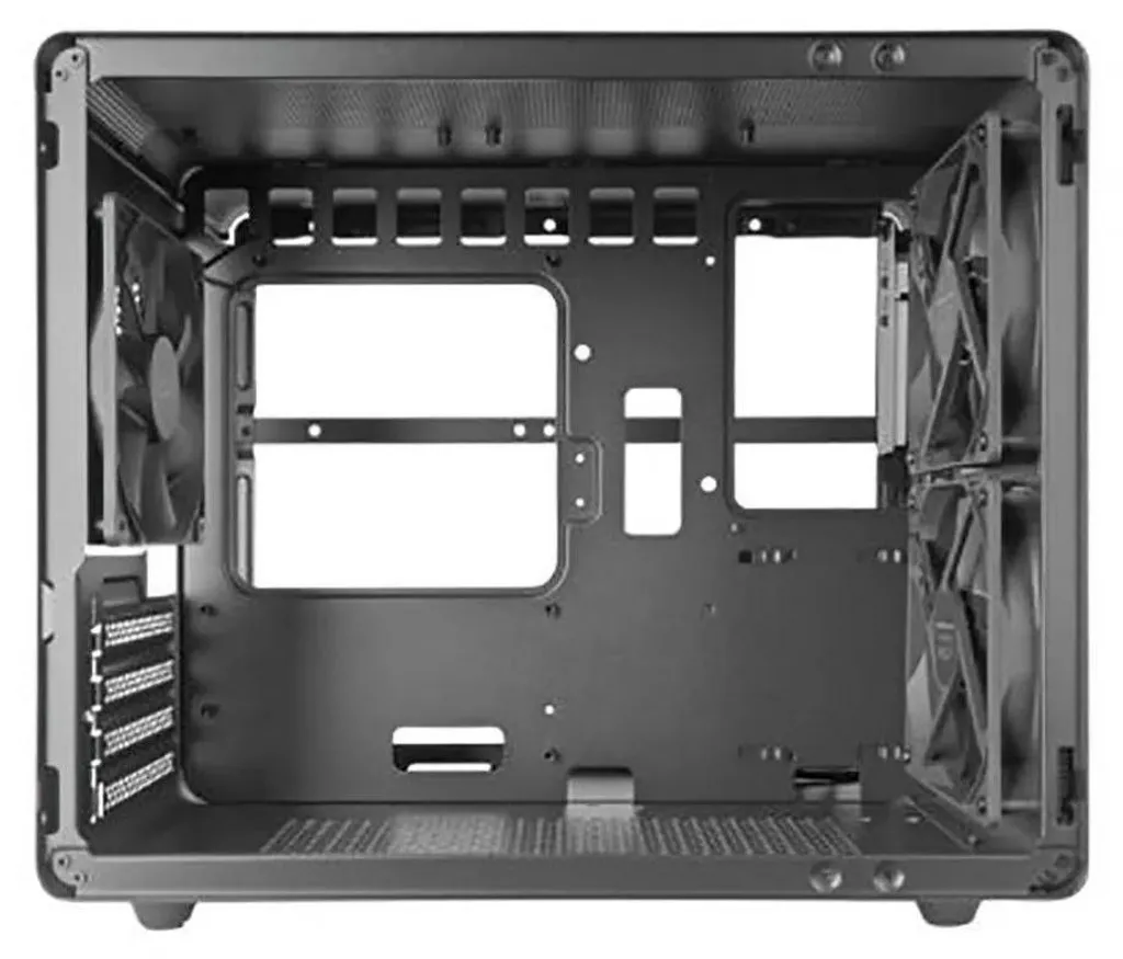 Mars Gaming MC-MPRO Boîtier PC Micro-ATX Argenté Design Mesh Premium