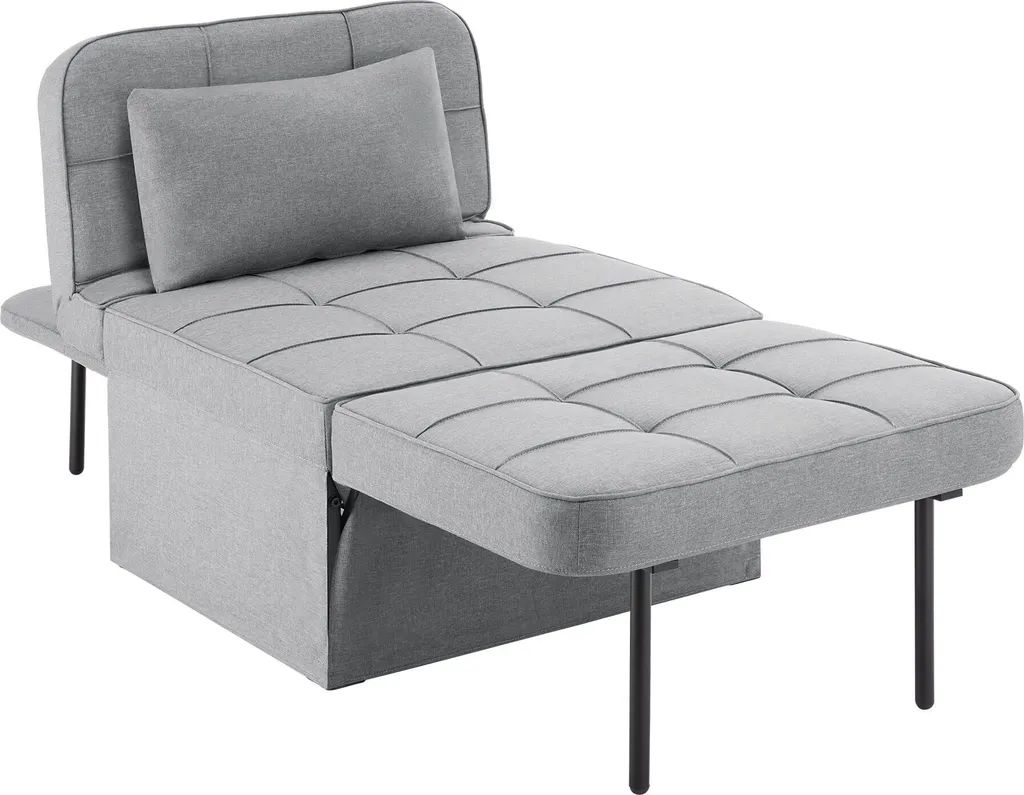 Fauteuil relax multi-positions PONTO 4-en-1 avec dossier réglable 6 fois