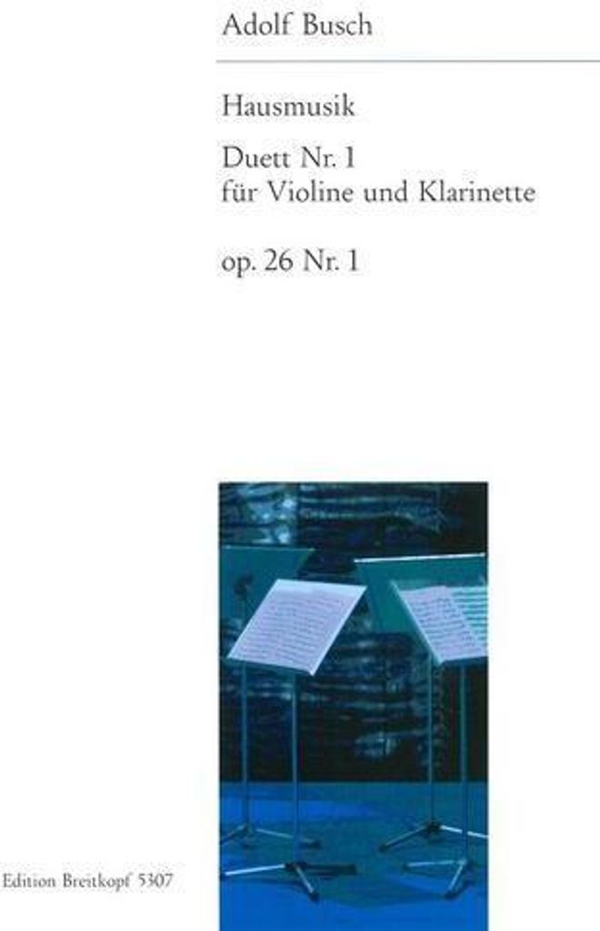 Duett Nr.1 op.26,1für Violine und Klarinette