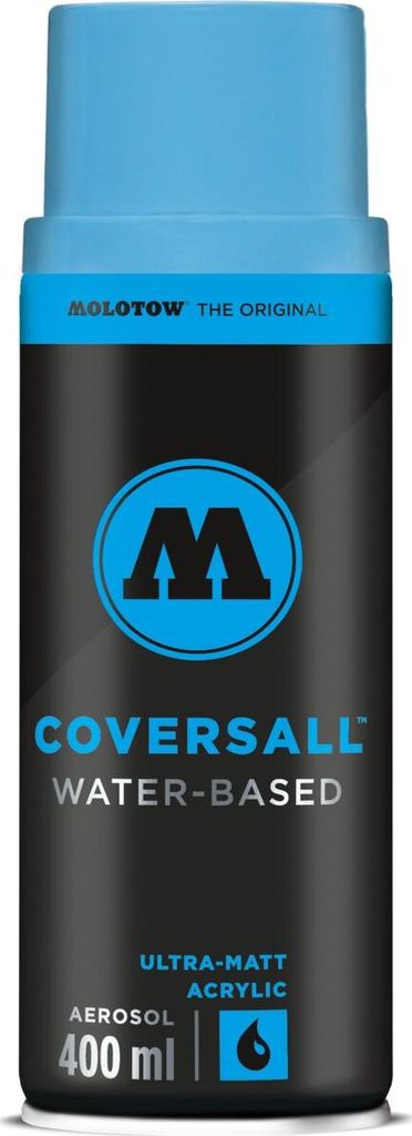 Spray COVERSALL WB 400ml schockblau mittel Packung mit 6 Stück